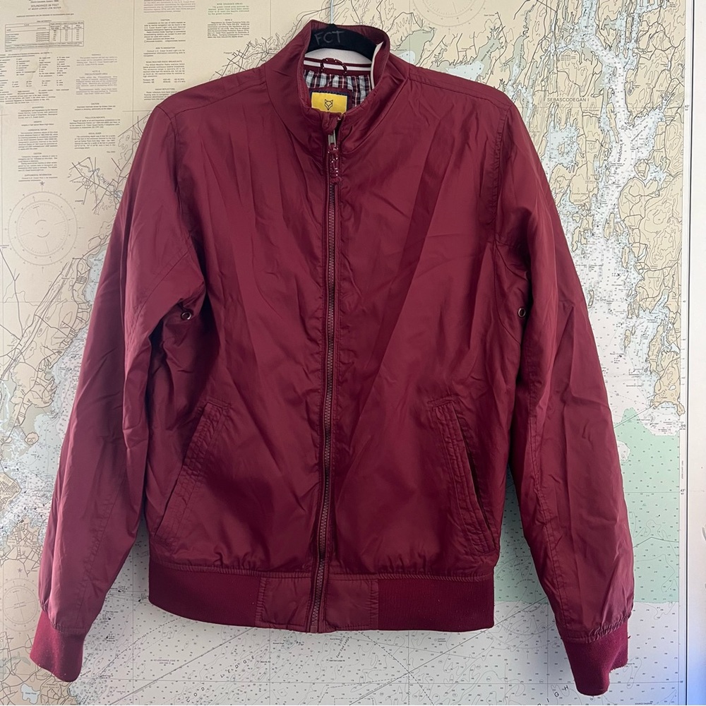 EUC! Prince & Fox Varsity Windbreaker Jacket “Men’s” Size Small